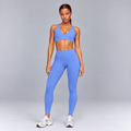SculptFit™ Leggings – Clear Blue