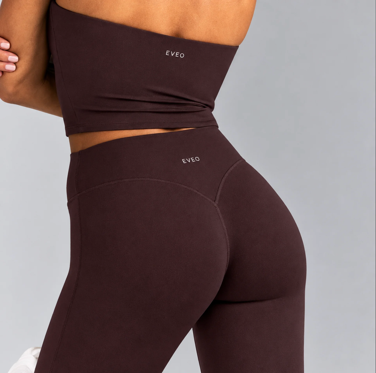 High-Waisted Flare Pants - Pink