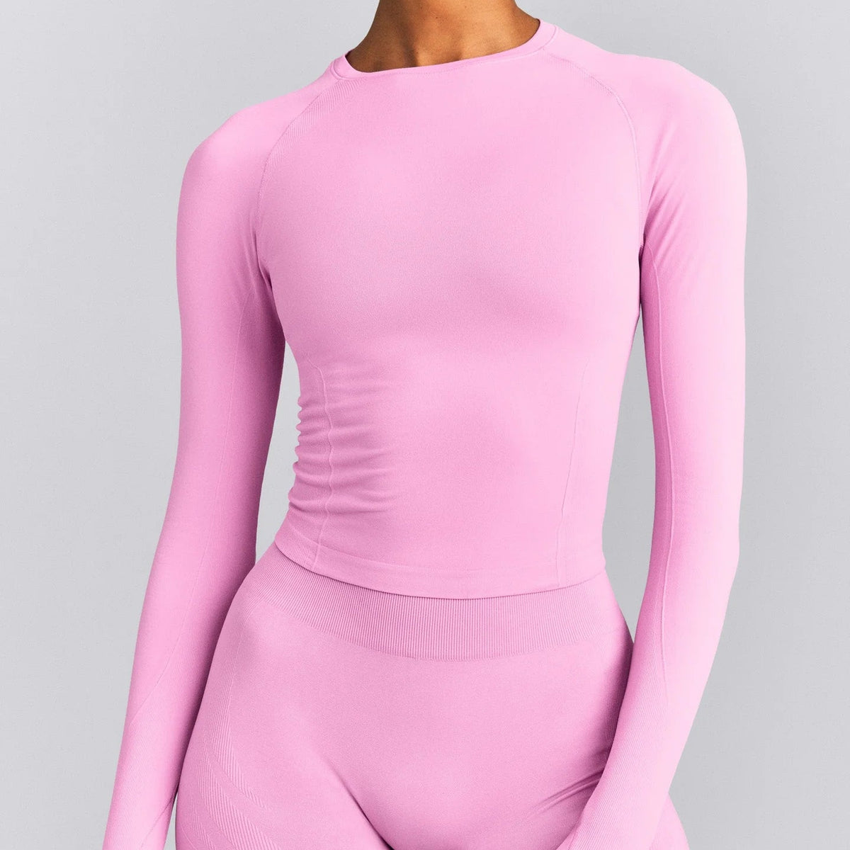 Sculpt Long Sleeve Top - Shadow Green