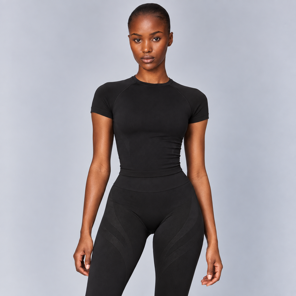 SecondSkin™ Seamless Top - Oil Blue