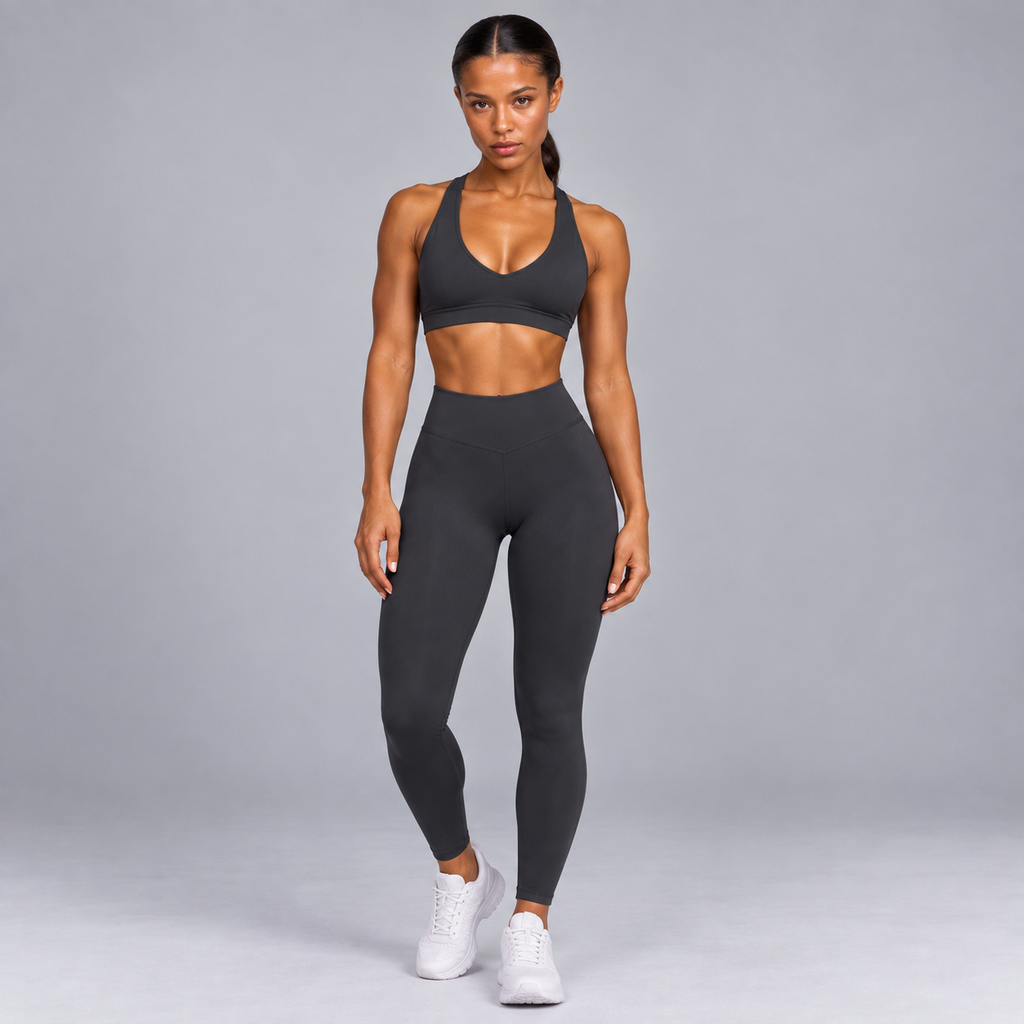SculptFit™ Leggings – Gray